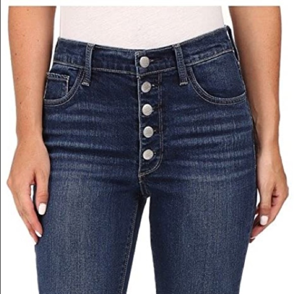 LUCKY BRAND HIGH RISE STEVI FLARE JEANS BUTTON FLY